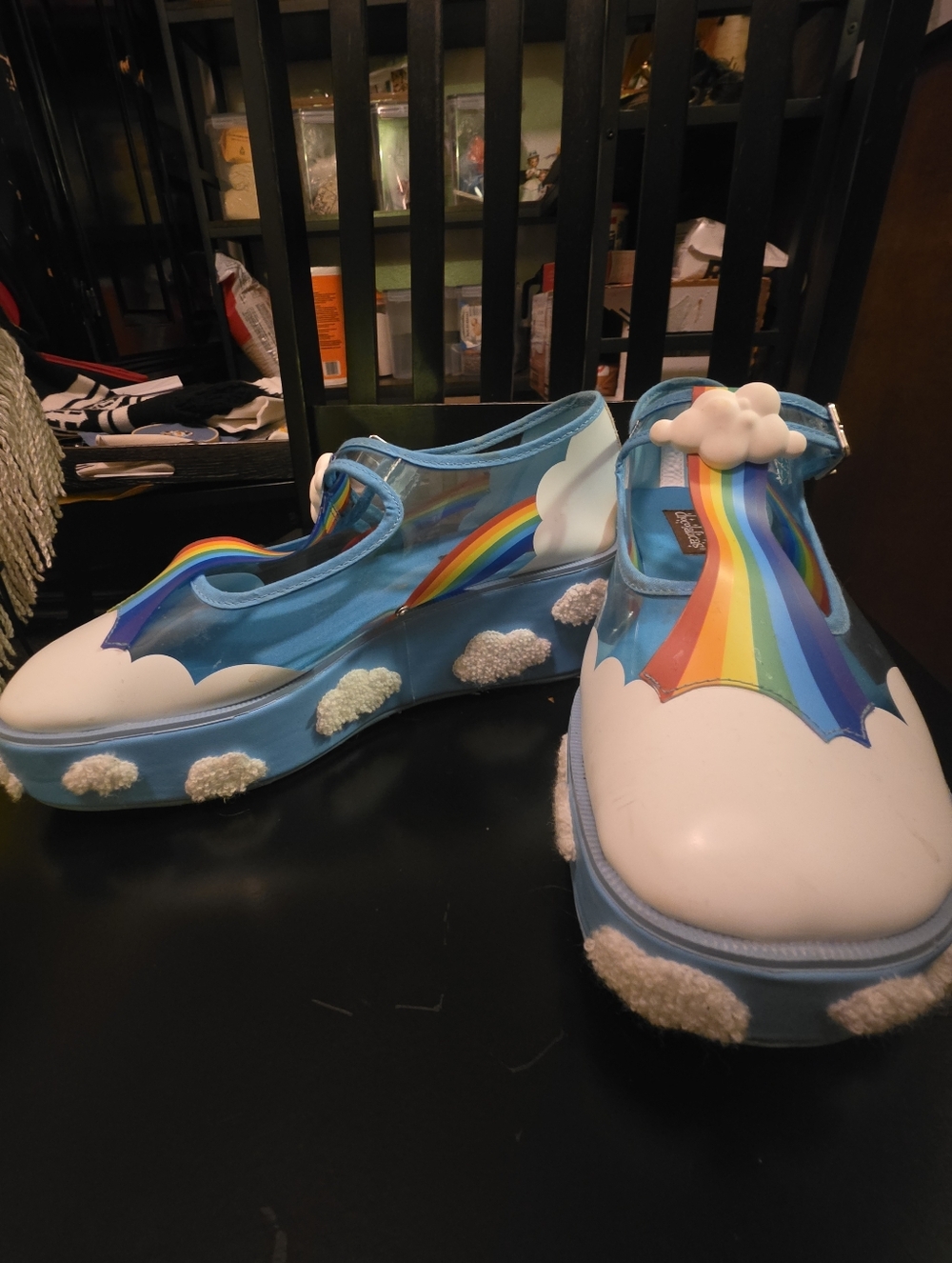 RARE Rainbow Platform Shoes
